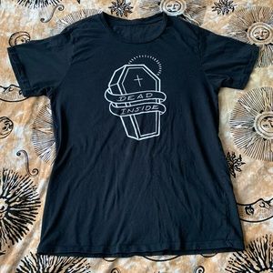 Dead Inside Graphic Tee Size Medium